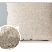 Cat Decorative Cotton / Linen Pillowcase 18x18 inches