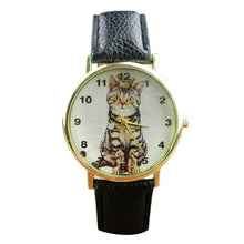 Tabby Cat Quarts Wrist Watch