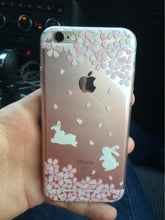 Soft Slim TPU Transparent Cute Animal - Cat / Hamster / Panda / Rabbit Phone Case Cover for iphone 6 6S 4.7"