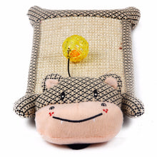Funny Cartoon Cats Corrugated Paper Scratching Board with Ball