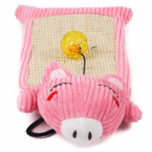 Funny Cartoon Cats Corrugated Paper Scratching Board with Ball