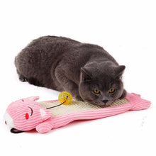 Funny Cartoon Cats Corrugated Paper Scratching Board with Ball