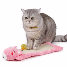 Funny Cartoon Cats Corrugated Paper Scratching Board with Ball