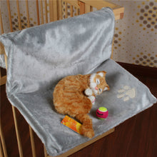 Cat Cradle Hammock with Adjustable Holding Device and Removable Cosy Sheepskin Effect Cover