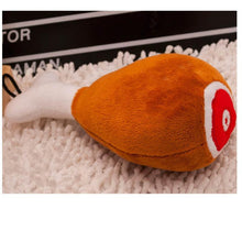 Chicken Plush Squeaker Dog Toy