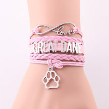 Infinity Love GREAT DANE Bracelet
