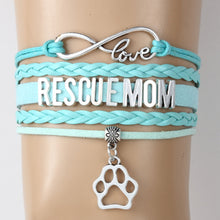Infinity Love Rescue Mom Bracelets