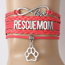 Infinity Love Rescue Mom Bracelets