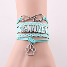 Infinity Love SCHNAUZER Bracelet