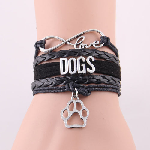 Infinity Love DOGS Bracelet