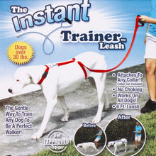 Instant Trainer Dog Leash Trains Dogs Stop Pulling 30 Lbs