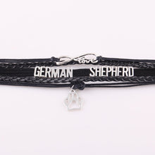 Infinity Love GERMAN SHEPHERD Bracelets