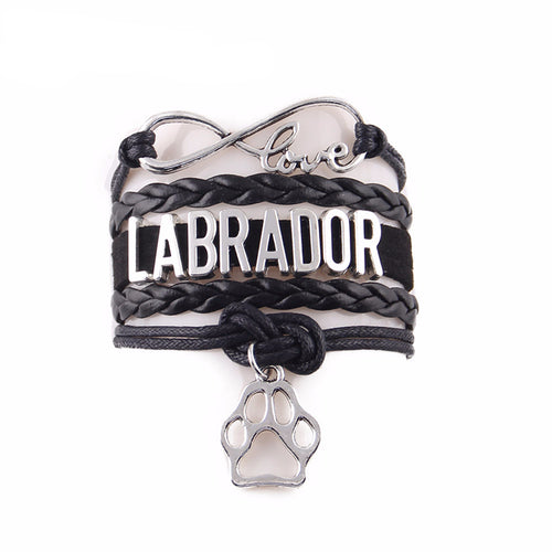 Infinity love LABRADOR bracelet