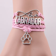 Infinity love LABRADOR bracelet