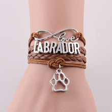 Infinity love LABRADOR bracelet