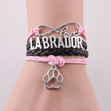 Infinity love LABRADOR bracelet