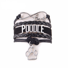 Infinity Love Poodle Bracelet