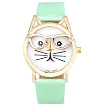 Nerdy Cat Quartz Wrist Watch