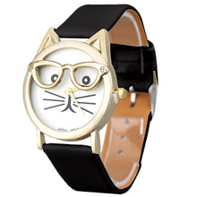 Nerdy Cat Quartz Wrist Watch