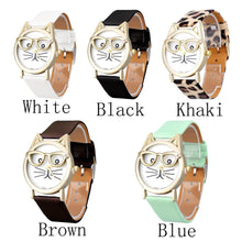 Nerdy Cat Quartz Wrist Watch