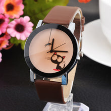 Lovely Cute Cat Quartz Watch