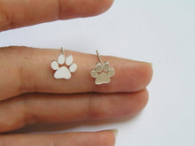 Cute Cat Paw Print Stud Earrings