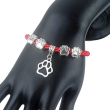 Hand-Woven Dog Paw Rope Chain Bracelets