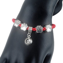 Hand-Woven Dog Paw Rope Chain Bracelets