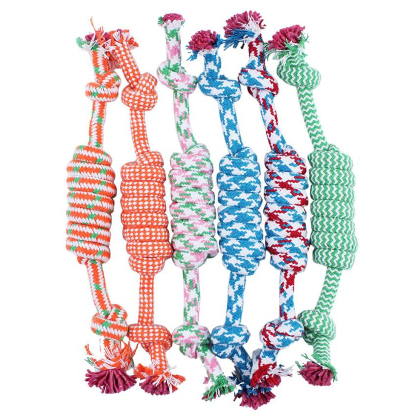 Puppy Dog Toy Braided Rope Chew Toy