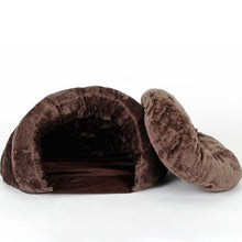 Warm Half Cover Cat Beds