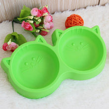 Plastic Cat Face Bowl