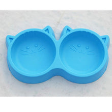 Plastic Cat Face Bowl