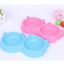 Plastic Cat Face Bowl