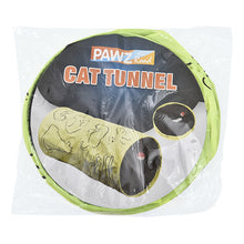 Green Cat Play Tunnel