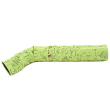 Green Cat Play Tunnel