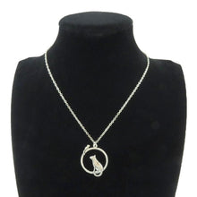Cat Mouse Pendant Necklace