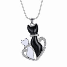 Assorted Cat Heart Necklaces Pendants