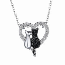 Assorted Cat Heart Necklaces Pendants