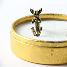 Vintage Cute Chihuahua Rings