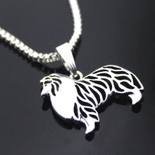 Gold / Silver Plated Dog Pendant Necklaces