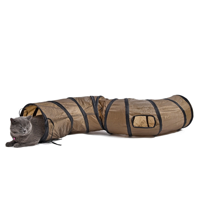 Foldable Cat Play Tunnel