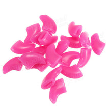20pcs Soft Cat Pet Nail Caps Claw Control + Adhesive Glue Size M