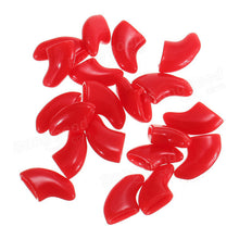 20pcs Soft Cat Pet Nail Caps Claw Control + Adhesive Glue Size M