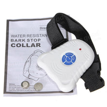 Safe Ultrasonic Dog Pet Stop Barking Anti Bark Training Control Collar