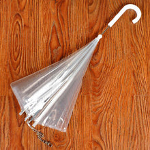Transparent Waterproof Pet Umbrella Raincoat With Leash