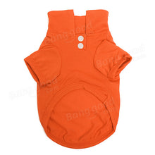 Pet Dog Collar Puppy Polo T-Shirt Clothes Outfit Apparel Coat Cotton