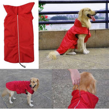 Waterproof Winter Pet Dog Puppy Lined Reflective Piping Coat Jacket