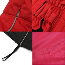 Waterproof Winter Pet Dog Puppy Lined Reflective Piping Coat Jacket