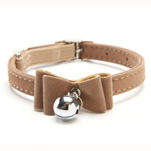 Safety Elastic Bowtie with Bell Small Cat Collar