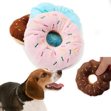 Puppy Squeaker Toy Chew Donut Toy